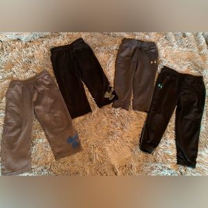 4 pair Under Armour pants